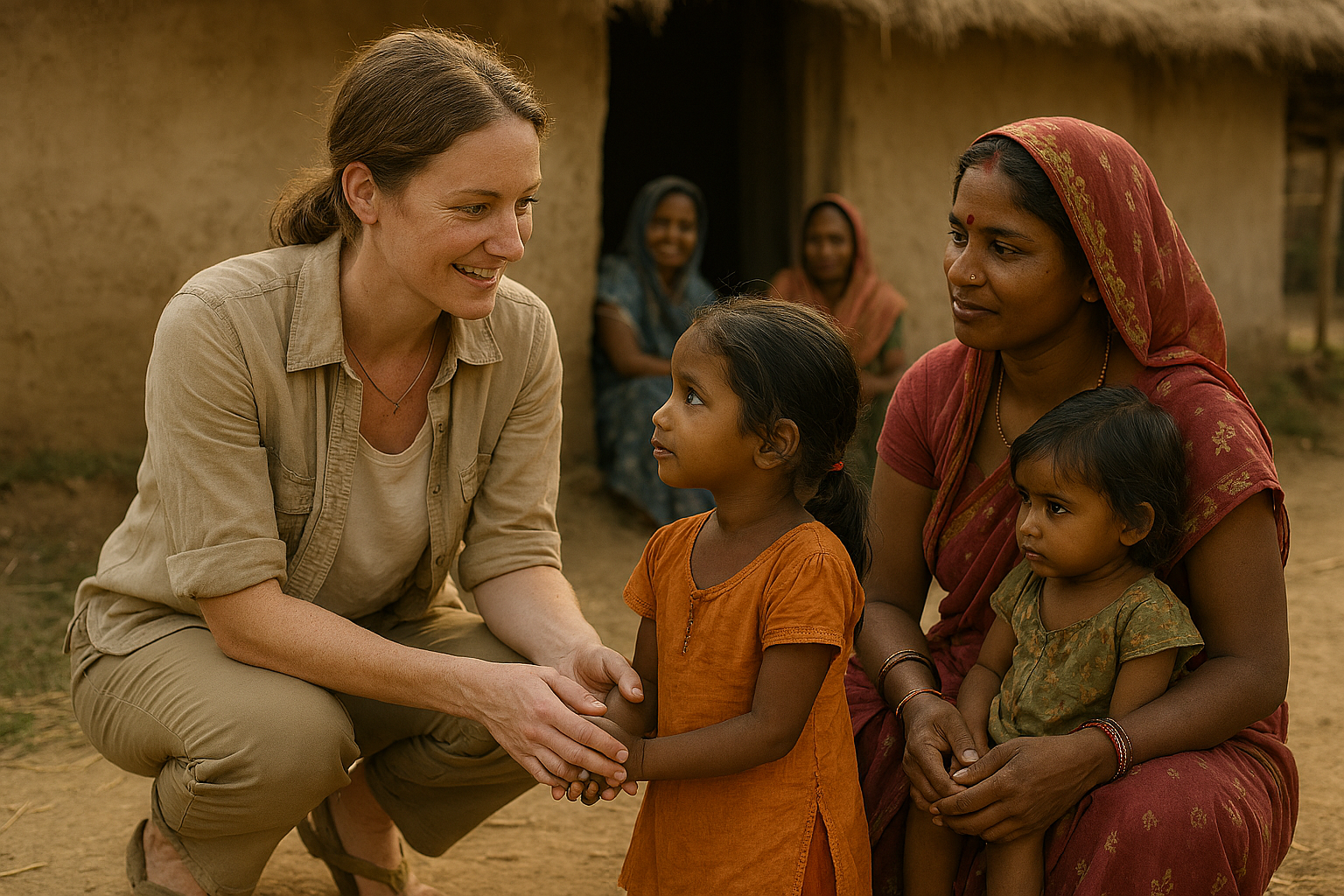 Indische Szene mit F